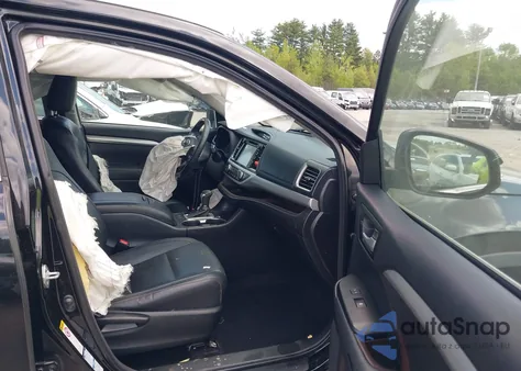 2015 Toyota Highlander Xle V6 from USA, damaged, VIN 5TDJKRFH5FS105557